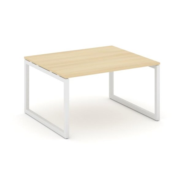 Стол переговорный SN-5O.SPRG-033.3 (1380х1180х750) (Акация Лорка/Металл Белый)