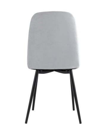Стул Easy велюр светло-серый (Стул Easy светло-серый)
