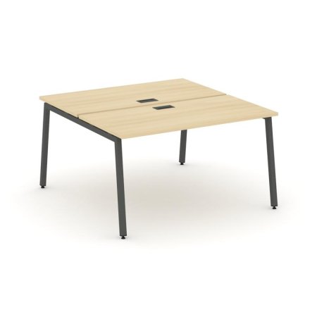 Рабочая станция 2-х сторонняя SN-4A.DRS-021 (980х1632х750) (Акация Лорка/Металл Антрацит)