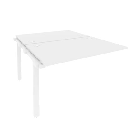 Наборный элемент рабочей станции на м/к Onix O.M-2.NRS-2.8 1180x1635x750 (Белый Бриллиант/Белый Металл)