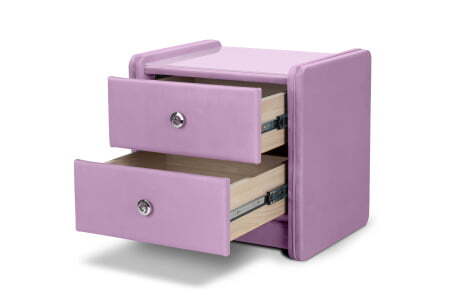 Тумба для спальни Lion (540x440x520) Пудровый (Пудровый)