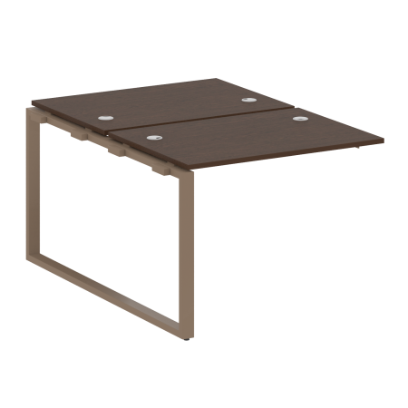 Проходной наборный элемент рабочей станции Metal System Style БО.ПРС-СП-2.1 1000x1475x750 (Венге Цаво/Мокко металл)