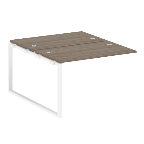 Проходной наборный элемент рабочей станции Metal System Style БО.ПРС-СП-2.2 1200x1475x750 (Вяз/Белый металл)