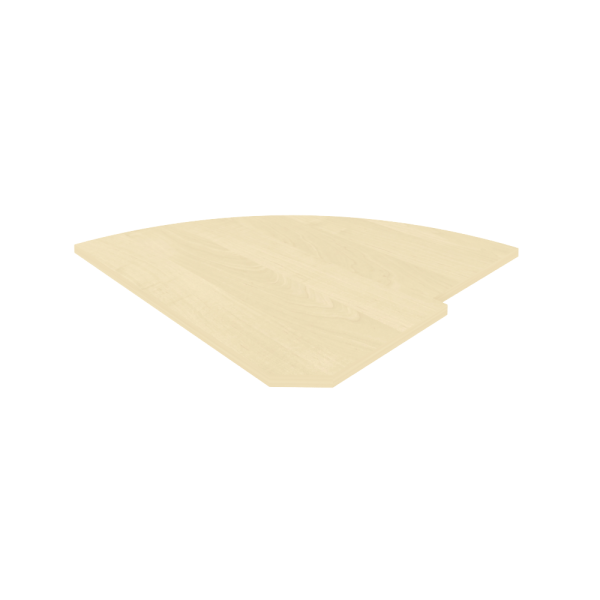 Полка для угловой секции завершающий элемент Riva А.РС-5.2 815x815x22 (Клен)