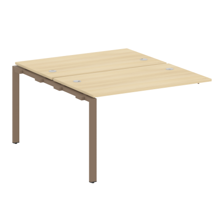 Проходной наборный элемент рабочей станции Metal System Style БП.ПРС-СП-2.2 1200x1475x750 (Акация/Мокко металл)