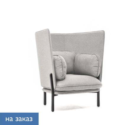 BELLAGIO Кресло высокое (СЕРЫЙ)