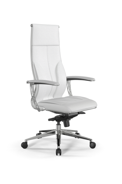 Кресло для руководителя Метта Samurai B1-11U - Infinity /Kc06/Wm06/U0mL-4c3(M06.B32.G11.W03) (Белый)