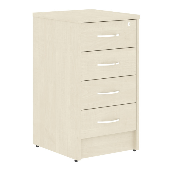 Тумба приставная Имаго ТП-4 412x450x755 (Клен-металлик)