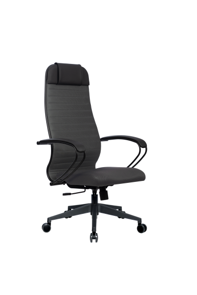 Кресло для руководителя Метта МЕТТА-21(MPRU)/подл.130/осн.002 (Темно-серый)