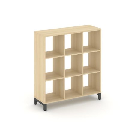 Каркас стеллажа 3 яруса SN.KS-330 (1121х400х1248) (Акация Лорка/Металл Антрацит)