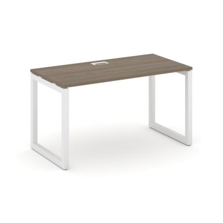 Стол письменный SN-5O.SP-001 (980х600х750) (Вяз Благородный/Металл Белый)