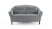 Диван 2-местный Monreal (1860x1050x1000) Серый (Серый)