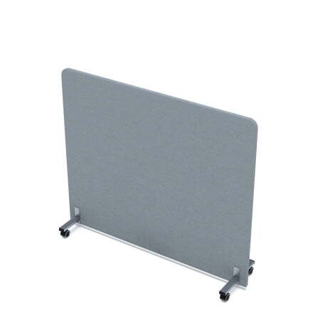 Акустическая мобильная перегородка SOFTOffice 011.МП.1412 1400x377x1200 (New grey)