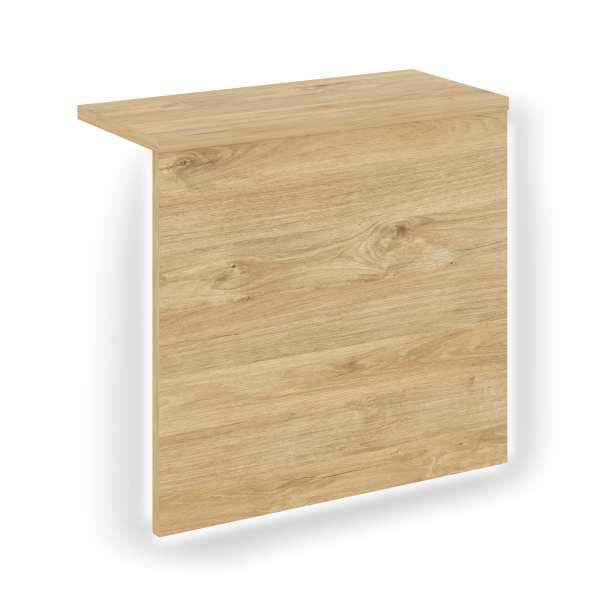 Накладка с подсветкой прямая высокая для О.R-F.MP.V-118 Onix О.R-NP.V-118.1.S 720x327x674 (Тиквуд Светлый)