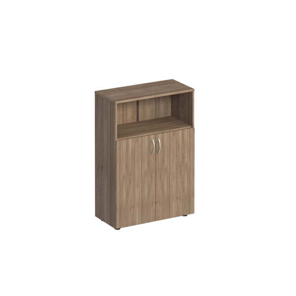 Шкаф для документов полузакрытый Комфорт МП2 К 363 800x380x1230 (Дуб шамони темный)
