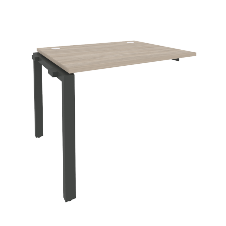 Наборный элемент рабочей станции на П-образном м/к Onix O.MP-1.NRS-1.8 980x800x750 (Дуб Аттик/Черный металл)
