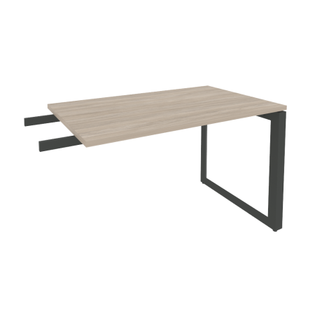 Брифинг-приставка на О-образном м/к Onix O.MO-BR-11 1180x720x750 (Дуб Аттик/Черный металл)