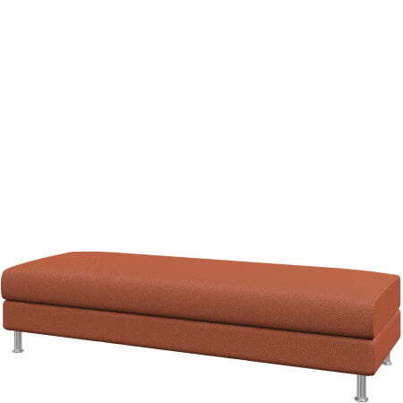 Диван Домино. Банкетка 3-местная. (Банкетка 3-местная sweet_orange)