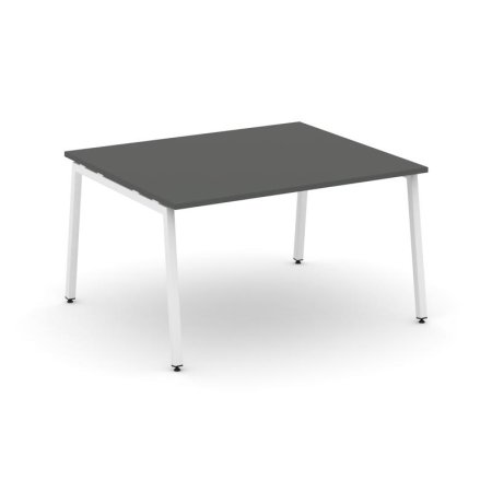Стол переговорный SN-4A.SPRG-032.3 (1180х1180х750) (Антрацит/Металл Белый)