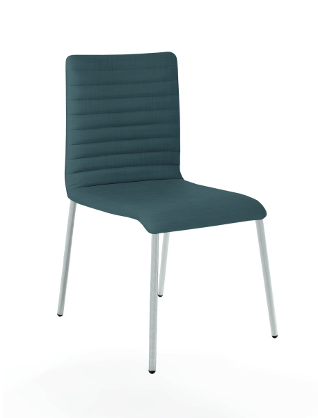 Офисный стул Line ЦБ-00015731 Черный/Серый металлик (Черный/Серый металлик)