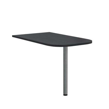 Приставка Offix-new OB 127 1200x700x25 (Легно темный/металлик)