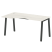 Стол криволинейный левый Metal System Style БА.СА-1 Л 1600x900x750 (Дуб Наварра/Серый металл)