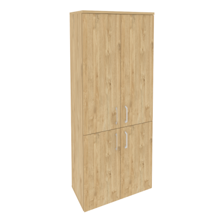 Шкаф высокий широкий Onix O.ST-1.3 800x420x1977 (Тиквуд Светлый)