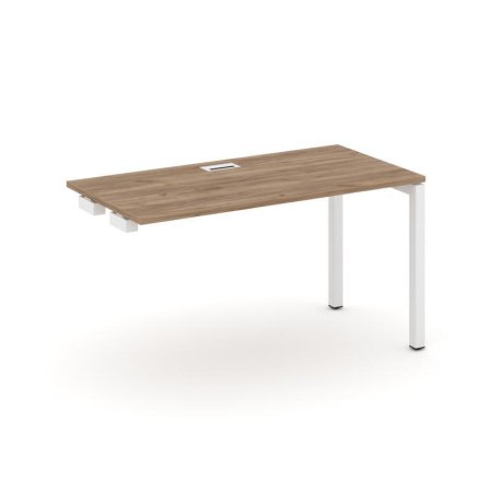 Стол-приставка к опорным элементам SN-5P.OPRS-024 (1580х800х750) (Дуб Табак/Металл Белый)