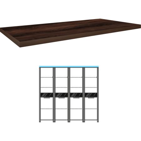 Топ Акцент КТ-72.38 1866x441x38 (Лагос)