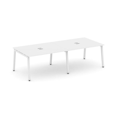 Стол переговорный SN-5A.SPRG-044 (3160х1180х750) (Белый/Металл Белый)