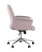 Стул офисный Simona розовый (Офисное кресло Simona розовый)