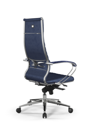 Кресло для руководителя Метта Samurai L1-13K - GoyaLE /Kc31/Wm31/K2cV(M06.B32.G11.W03) (Синий)