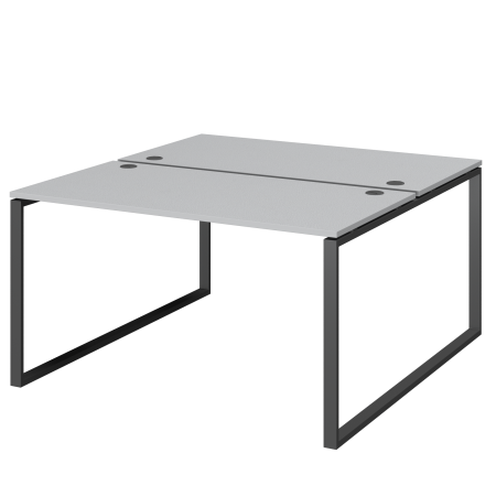 Бенч двойной на 2 рабочих места Арго-М АМБ.О-005.60 1800x1236x760 (Серый/Антрацит)