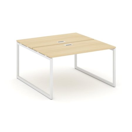 Рабочая станция 2-х сторонняя SN-4O.DRS-021 (980х1632х750) (Акация Лорка/Металл Белый)