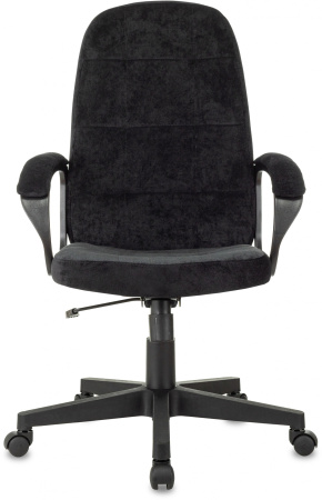 Кресло руководителя CH 002 Fabric черный Light-20 крестов. пластик (Черный)