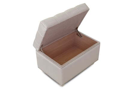 Пуф Marcele 600 (620x420x450) Бежевый (Бежевый)