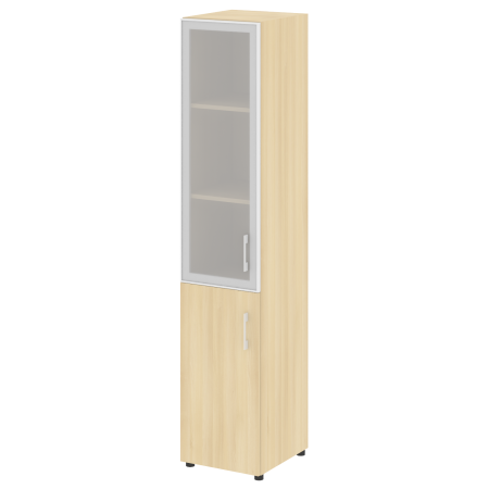 Шкаф высокий узкий нужен топ левый LT.SU 1.2R L 400x450x1990 (Акация Лорка)