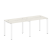 Рабочая станция на 2 раб.места Metal System Style БП.СМ-2.1 2000x720x750 (Дуб Наварра/Серый металл)