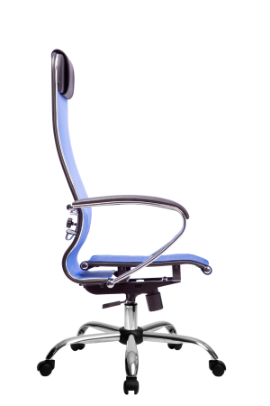 Кресло для руководителя Метта МЕТТА-4(MPRU)/подл.131/осн.003 (Васильковый)