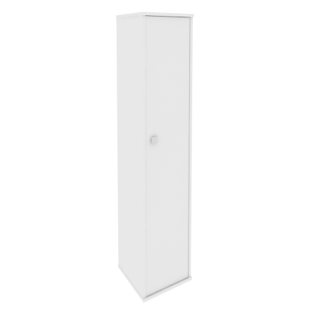 Шкаф высокий узкий, правый Style Л.СУ-1.9Пр 412x410x1980 (Белый)