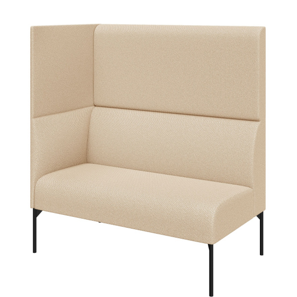 Диван Бридж. Модуль 2-местный правый высокий. (Модуль 2-местный правый высокий sweet_cream)