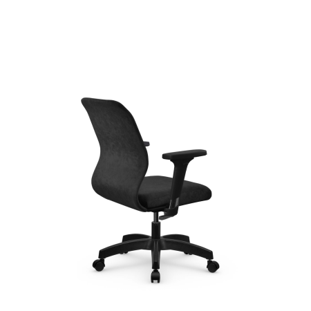 Кресло для руководителя Метта SU-Mr-4(Vivaldi)/подл.200/осн.001 (Черный)