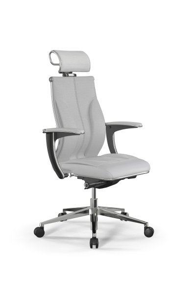 Кресло для руководителя Метта Samurai M3-11U - Infinity /Kc06/Wm06/U1mL-mL/H2cL-3D(M26.B32.G25.W03) (Белый)