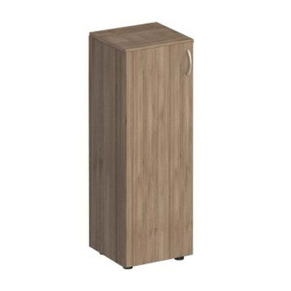 Шкаф для документов средний узкий закрытый Комфорт МП2 К 359 400x380x1230 (Дуб шамони темный)