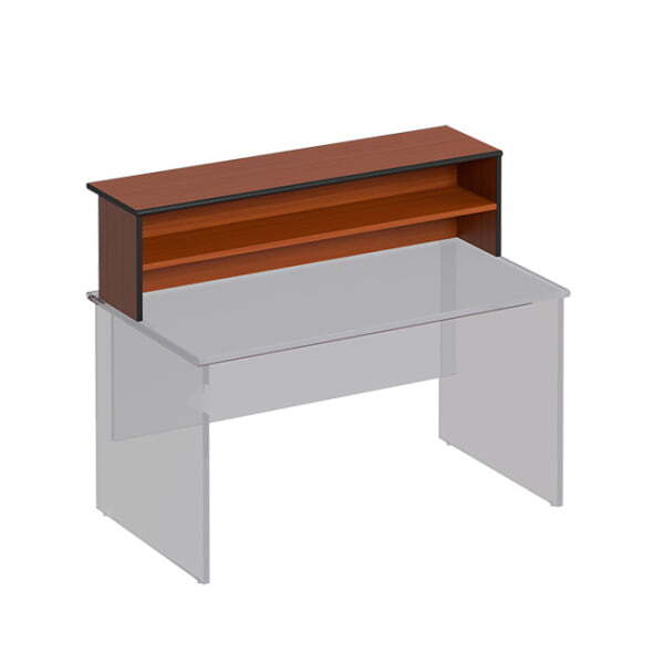 Надстройка к столу письменному Дин-Р ДР 452 1400x380x370 (Французский орех)