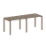 Рабочая станция на 2 раб.места Metal System Style БП.СМ-2.1 2000x720x750 (Дуб Наварра/Серый металл)