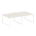 Рабочая станция Metal System Style БО.СМ-4.2 2400x1475x750 (Дуб Наварра/Серый металл)