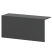 Накладка для стойки Ресепшн А-654 1210x380x560 (Темный шимо)