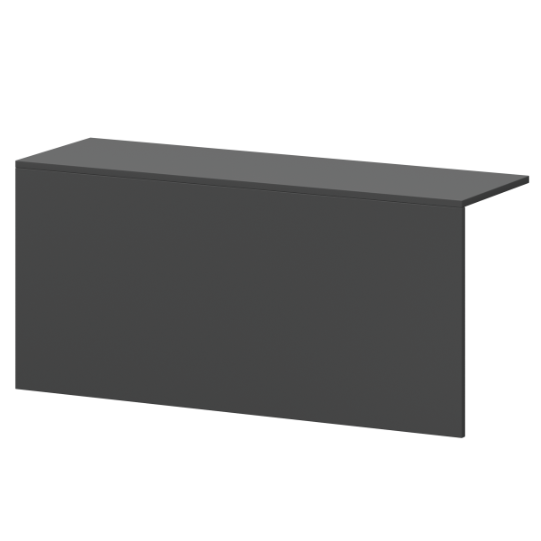 Накладка для стойки Ресепшн А-654 1210x380x560 (Графит)