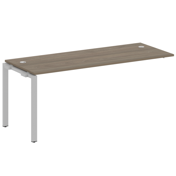 Проходной наборный элемент рабочей станции Metal System Style БП.ПРС-СП-1.5 1800x720x750 (Вяз/Серый металл)